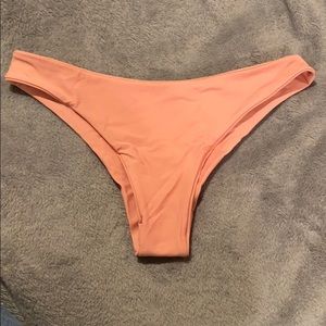 Peach bikini bottom